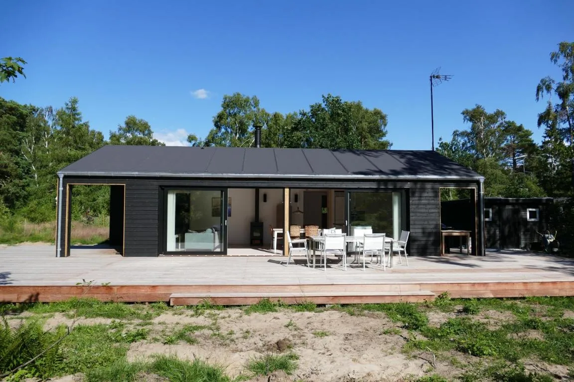 Image of Brand new luxury summerhouse near forest and beach
