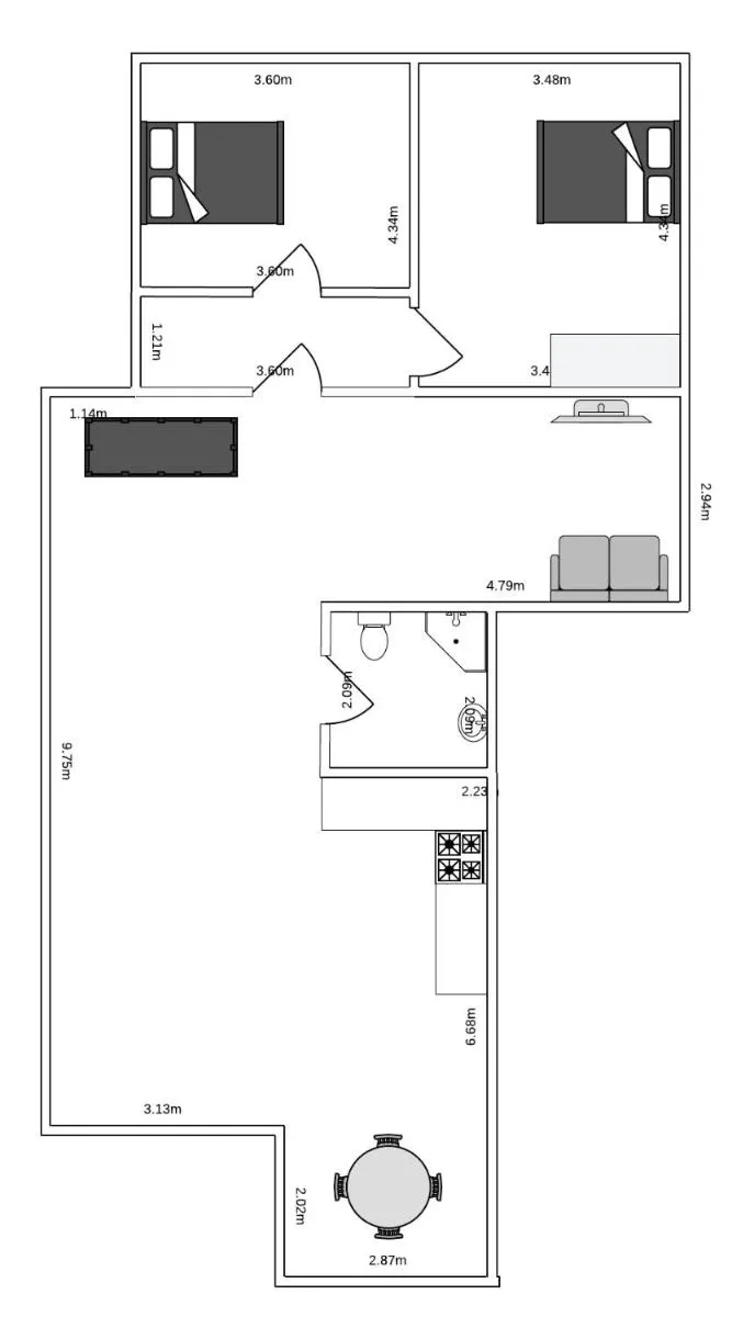 Image 6 of Cozy 2 Bedroom Flat in Peaceful Neighbourhood