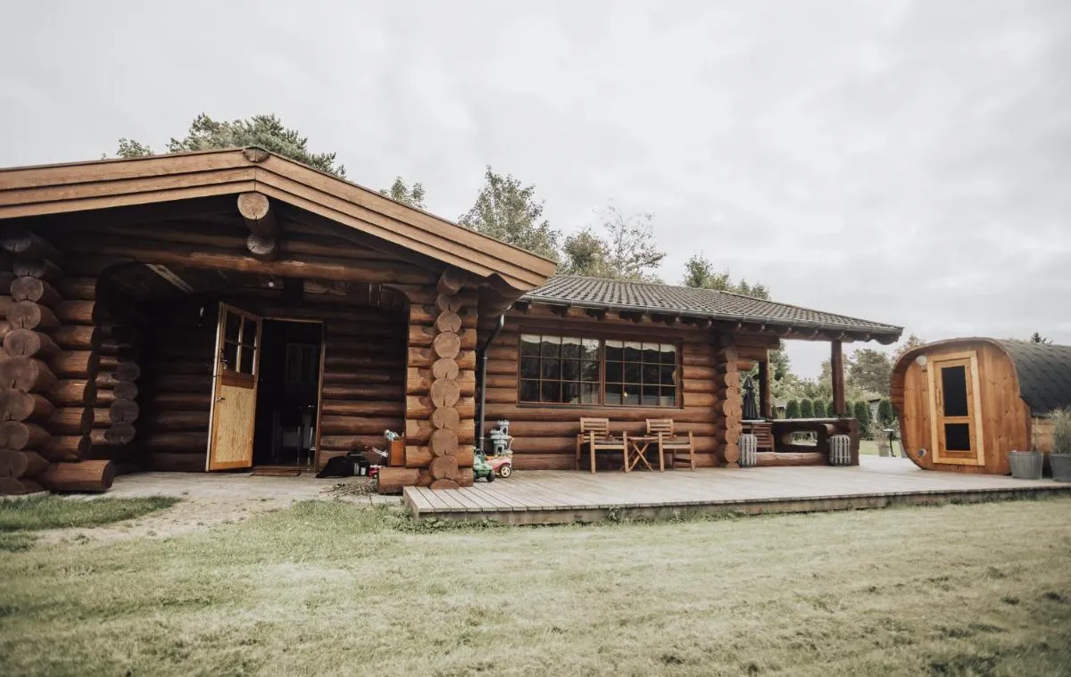 Image 1 of Fjordhygge – Luxurious log house near water, fjord and forest