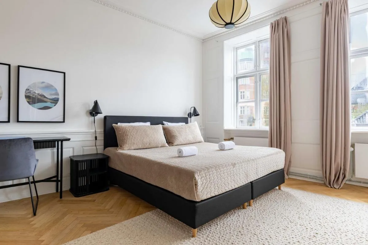 Image 1 of Rare 4BR Apartment w Unique Details in CPH City
