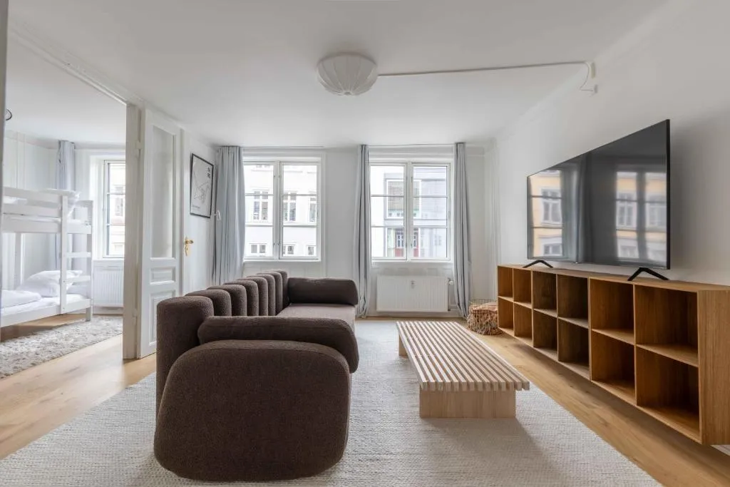 Image of Stylish Flat on Lively Street in Downtown