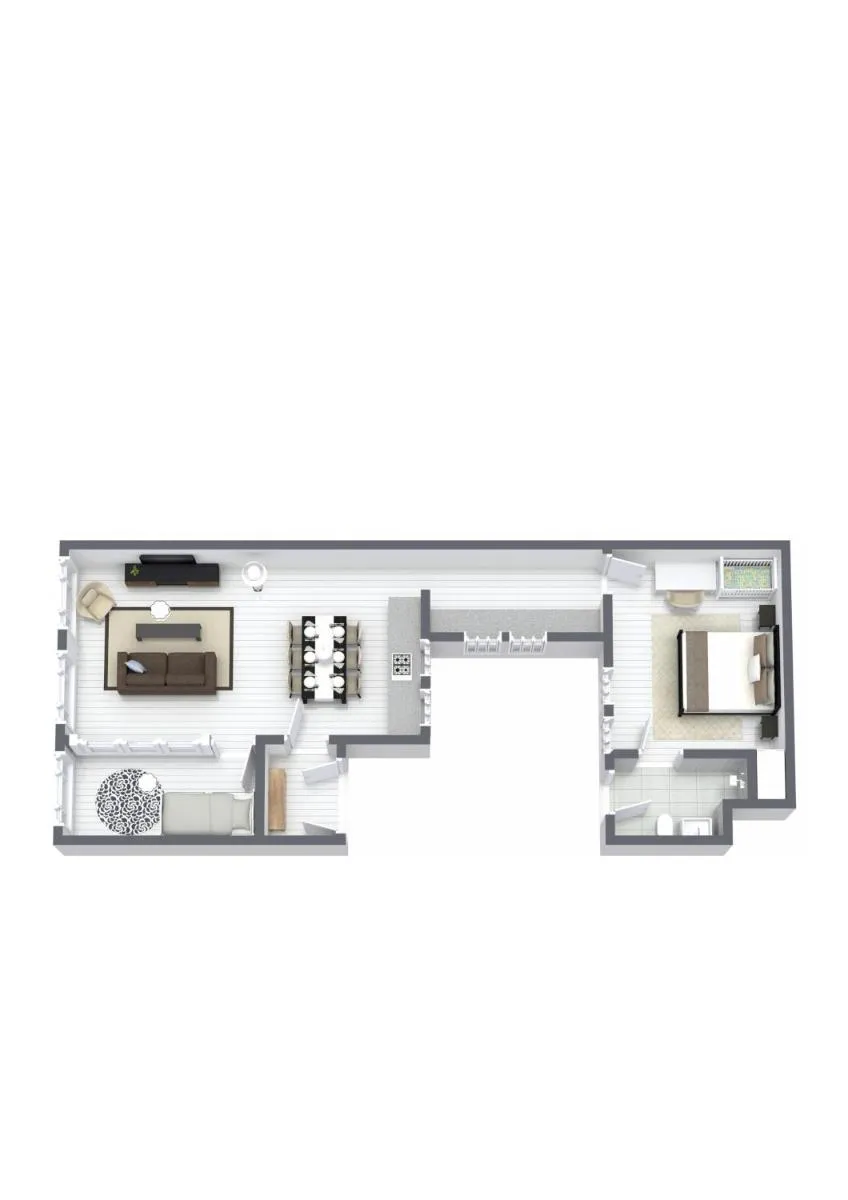 Image 6 of Stylish Flat on Lively Street in Downtown