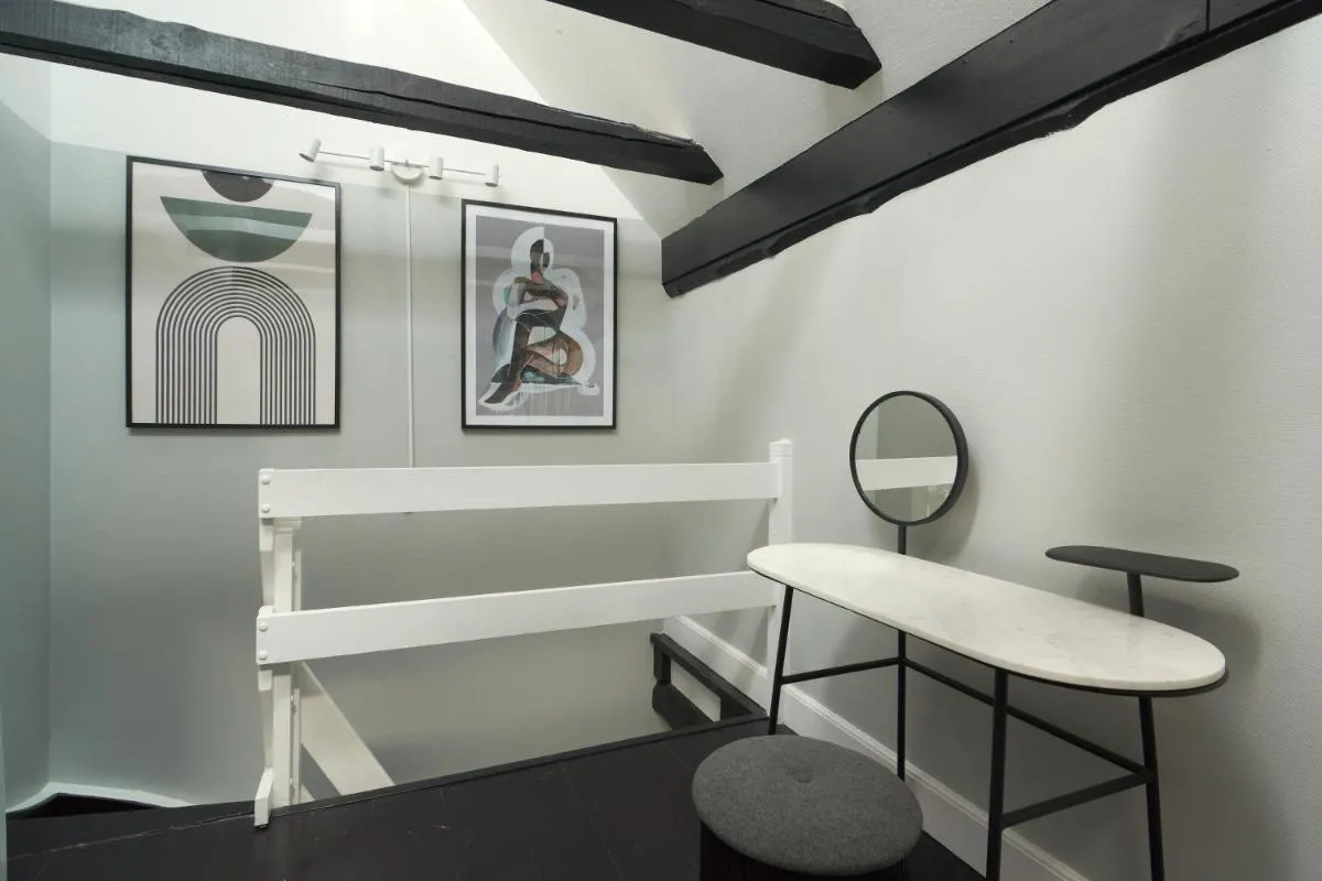 Image 1 of Unique 2 Bedroom Duplex w Exposed Beams in CPH City