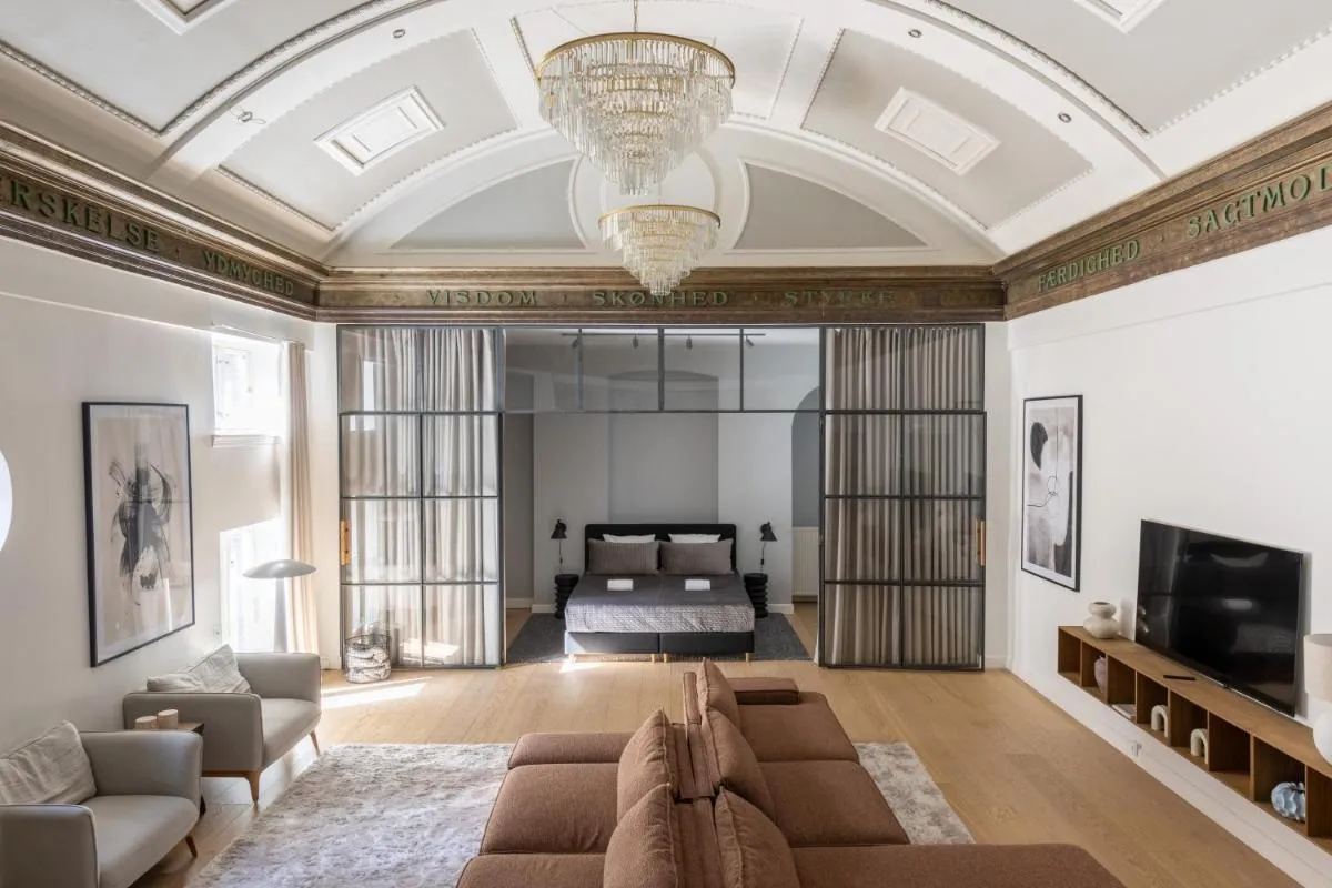 Image 1 of Unique 3 Bedroom Flat in Vibrant Frederiksberg